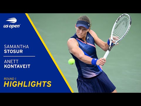 Samantha Stosur vs Anett Kontaveit Highlights | 2021 US Open Round 1