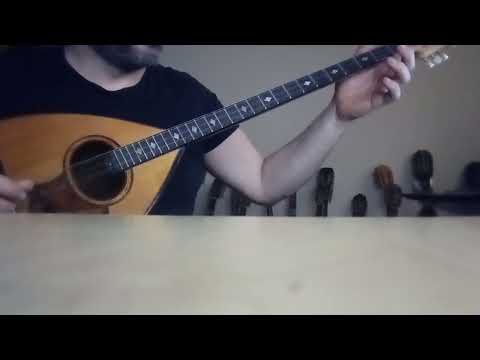 Greek Bouzouki Six String & pickup & hardcase & 300 backing track with pdf scores image 13
