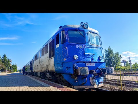 060-DA 60-1213-7 cu noua goarna & R4046 Baia Mare-Jibou demareaza din statia CFR Baia Mare