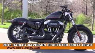 New 2015 Harley Davidson Sportster Forty-Eight Motorcycles for sale