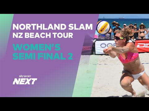 Kirwan & Zeimann v Polley & Fitzi | Women's Semi Final 2 | NZ Beach Tour  | Northland Slam