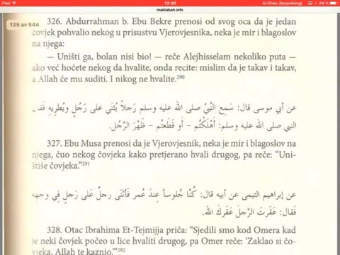 Edeb El mufred - Imam El Buhari - 9 dio