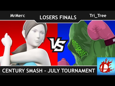 Century Smash July Tournament - MrMerc vs Tri_Tree (Losers Finals)
