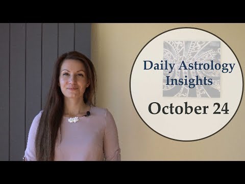 Daily Astrology Horoscope: October 24 | Venus retro sextile Saturn