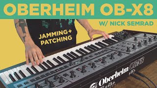 Video thumbnail for Oberheim OB-X8 Sounds & Demo with Nick Semrad by Perfect Circuit