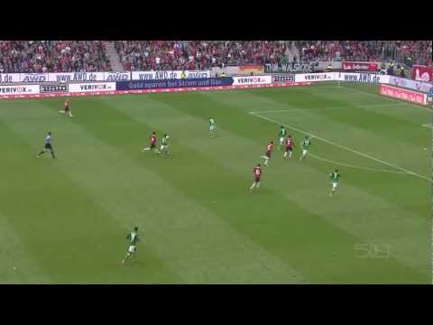 Tor Huszti 3 2, Hannover 96 Werder Bremen, Bundesliga, 3 Spieltag, Saison 2012 2013 1080p