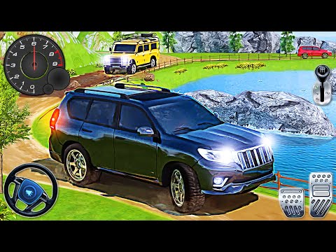 Offroad Jeep Driving Simulator 3D - Luxury SUV Prado Drive Game | Android Gameplay