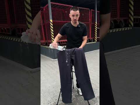 Универсальные теплые синие брюки мужские с термоизоляцией для холодной погоды повседневные на флисе на шнуровке прямого кроя - фото 3 - id-p3191874161