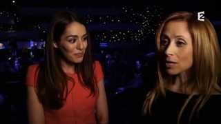 Sofia Essaïdi &amp; Lara Fabian - Coulisses de &quot;Simplement pour un soir&quot;