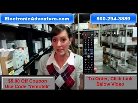 AA59-00588A SAMSUNG Coupon $5 Off LED HDTV Remote Control-Has Family Story (AA5900588A)