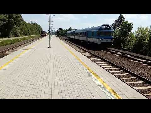 Žst. Václavice 18.6.2021 a mimořádná souběžná jízda (+ komentář pod videem)