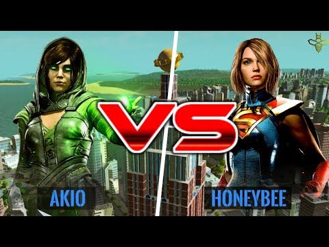 AMAZING ENCHANTRESS GAMEPLAY! Enchantress (Akio) vs HoneyBee (Supergirl)