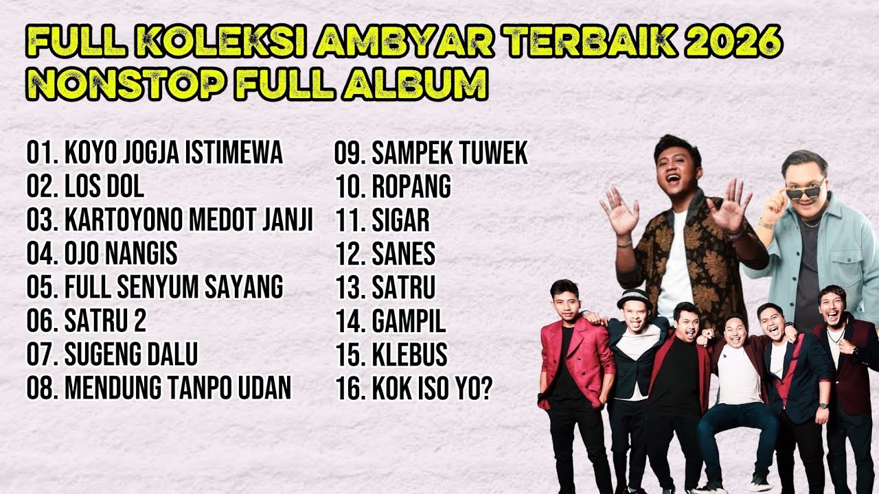 Lagu Jawa Ambyar 2026 Paling Viral 💔 Denger Sekali Auto Baper! Full Album Nonstop