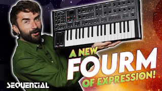 Video thumbnail for Introducing the Sequential Fourm Synth | First Look & Demo by Gear4music Synths & Tech