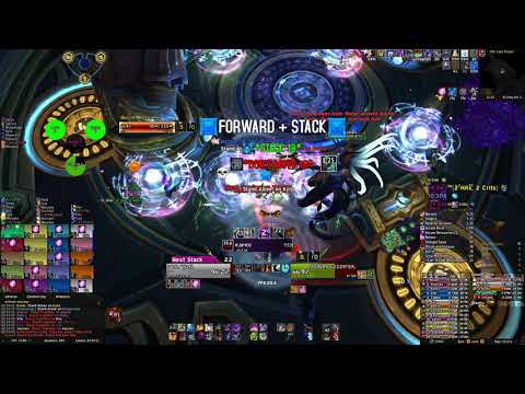 Hostile vs Queen Azshara Mythic [Shadow Priest PoV]