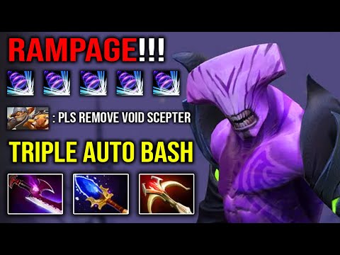 100% BEST META!!! Brutal Rampage Crazy Bash Triple Lock Down with Silver Edge Aghanim Void DotA 2