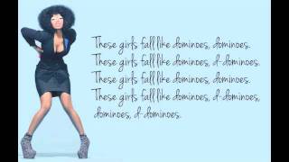 Nicki Minaj - Girls Fall Like Dominoes Lyrics Video