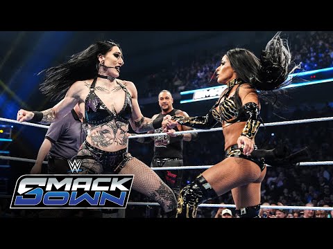 FULL MATCH: Damian Priest & Rhea Ripley conquer Aleister Black & Zelina Vega: SmackDown highlights