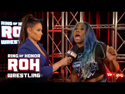 Kiera Hogan has had enough from the #ROH Women's World champion Athena | ROH Honor Club 6/15/23