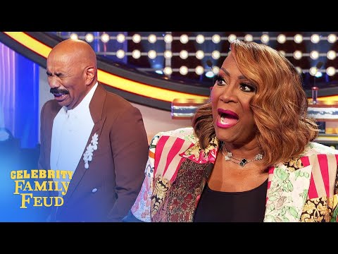 Celeb Feud outburst kills Steve Harvey!! (UNCUT)