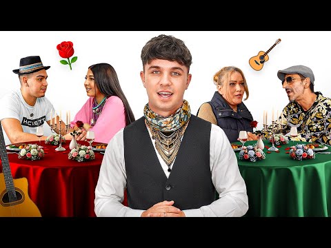 Gypsy dates at a restaurant