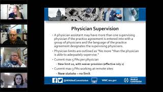 Changes to Physician Assistant Practice in Washington