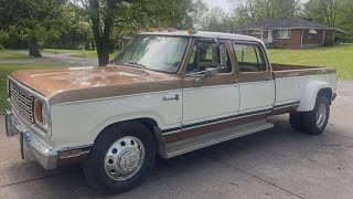 Video Thumbnail for 1978 Dodge D/W Truck