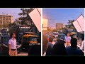 VIRAL Kriti Sanon S Traffic Cop Look For Adv Shoot IFH