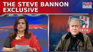 PM Modi Is A Beloved Figure In US, Says Steve Bannon, Trump's Former Advisor | EXCLUSIVE Interview