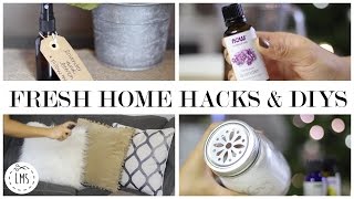 How to Freshen Your Home Fast! | Fresh Home Hacks and DIYs