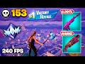 153 Elimination RANKED RELOAD Gameplay Wins Fortnite Chapter 7 Keyboard Mouse