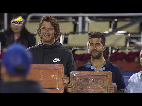 Nicolás Jarry y Hans Podlipnik-Castillo los campeones de dobles en el #TenisLatitudCero