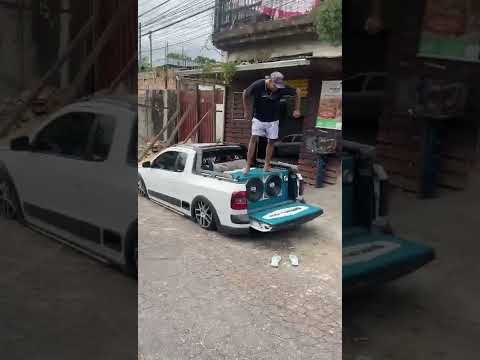 SAVEIRO CROSS G6 REBAIXADA TOCANDO MTG EU DOU FUGA NA MINHA MÃE 🔊💼🚀