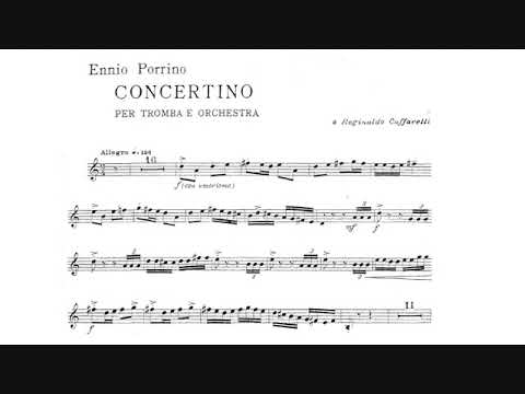 Ennio Porrino: Concertino (Renato Marini, trumpet)