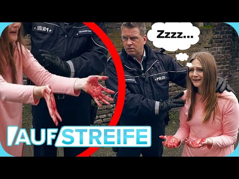 Schlafwandlerin wacht mit Händen voller BLUT auf! Was hat sie getan? | 2/2 | Auf Streife | SAT.1