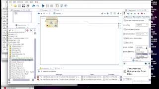 How to process text files with RapidMiner