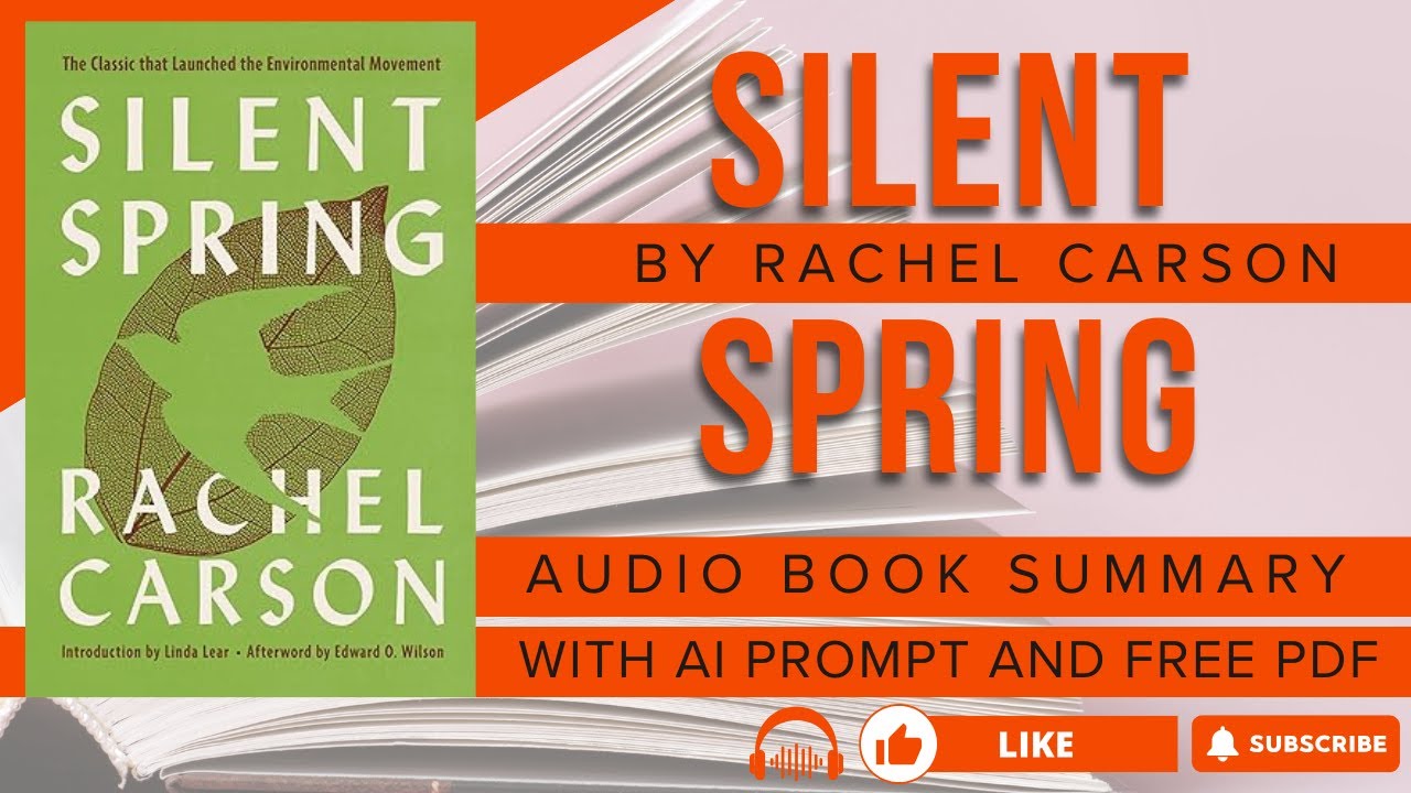 📚 Silent Spring by Rachel Carson Explained | The Book That Made Nature Speak |  Book Summary | PDF