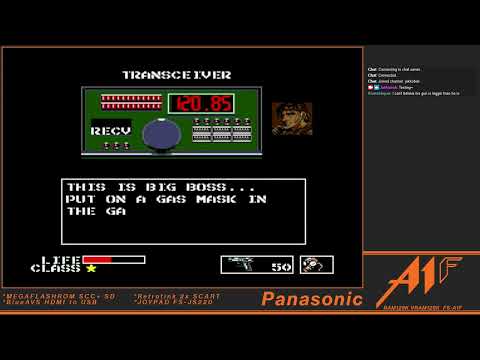 Metal Gear 1987 (MSX) (Part 1)