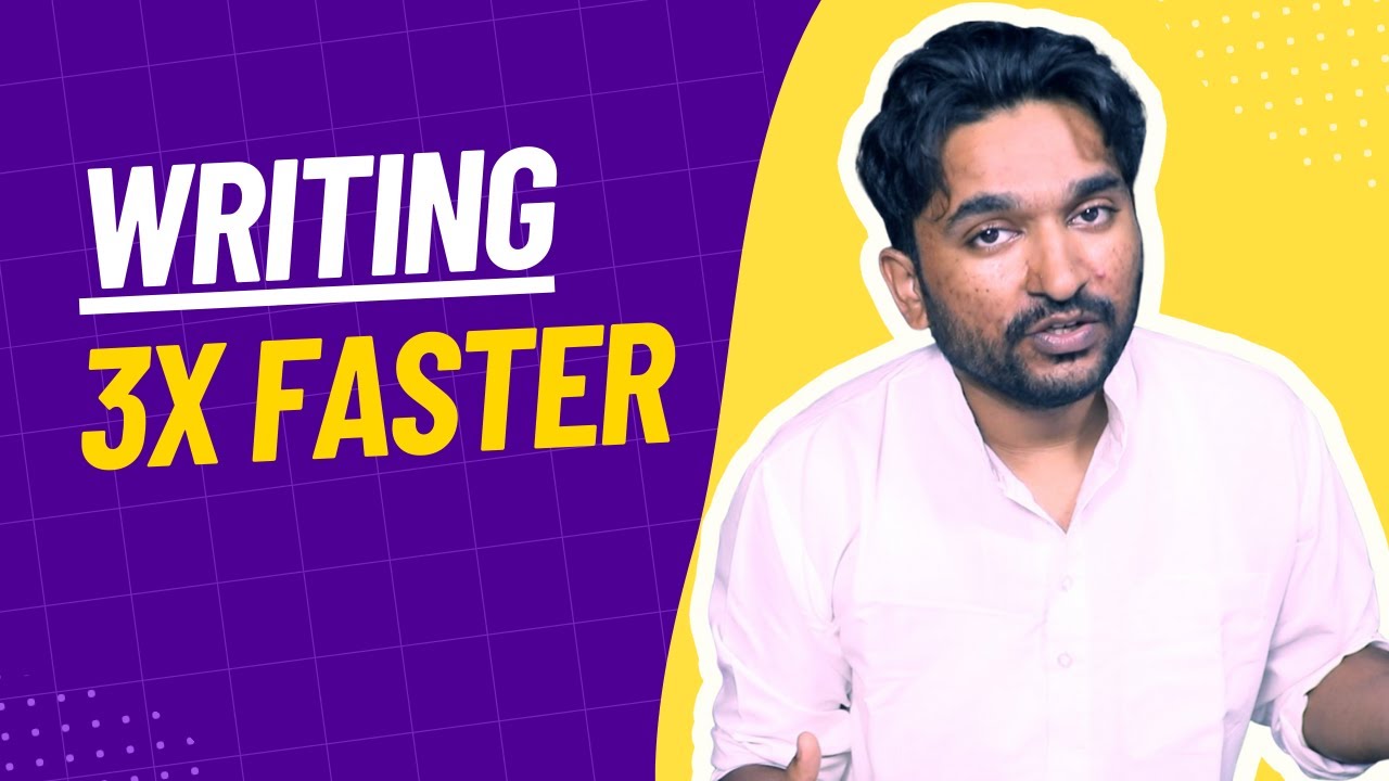 How to Write Articles / Assignments 3 Times Faster