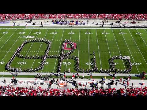 The Ohio State University Marching Band: Script Ohio and Dotting the "i"