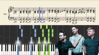 Jukebox The Ghost - The Great Unknown - Piano Tutorial + SHEETS