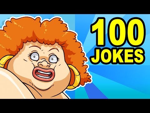 100 YO MAMA SO FAT JOKES - Can You Watch Them All?