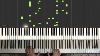 Cocteau Twins - I Wear Your Ring Piano Synthesia Cover