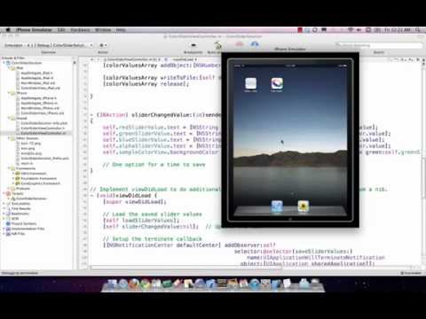 iOS Development Course Fall 2010 Lecture 24 - Using Plist for Persistence