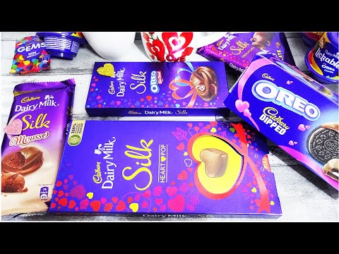 CADBURY Dairy Milk Silk HEART POP Chocolate🍫💓 | Celebrate Valentine's Love Day | lots of chocolates