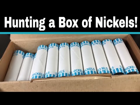 Hunting A Bank Sealed Box of Nickels!