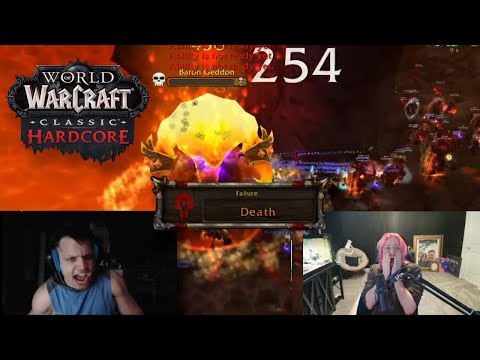 Tyler1 dies and wipes in Molten Core [Sodapoppins reaction]