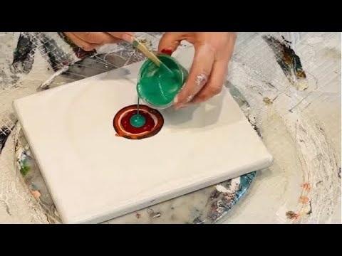 MUST SEE PUDDLE POURING YOU WONT BELIEVE HOW THIS LOOKS/ EYE POPPINGLY GORGEOUS AND VERY VIVID 🤩