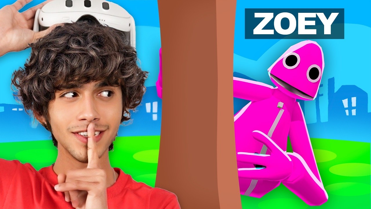DON’T GET CAUGHT in Hide and Seek VR! (Yeeps)