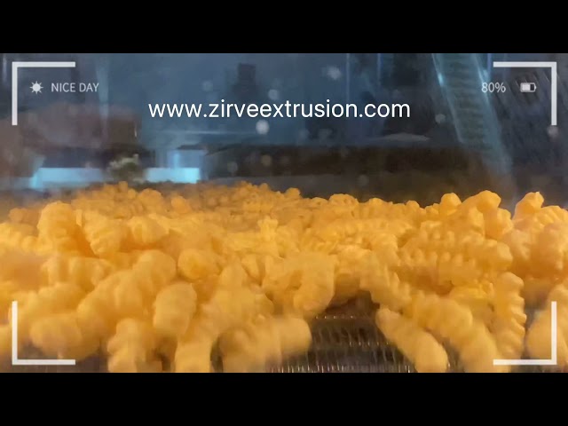 CORN CHIPS PRODUCTION LINE LC403 | adding flavor machine chips best corn chips machine 